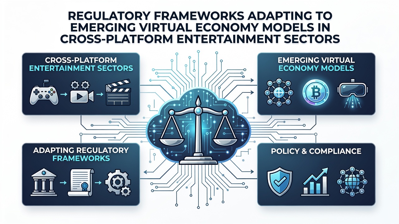 Regulatory adaptation in virtual economies across entertainment platforms