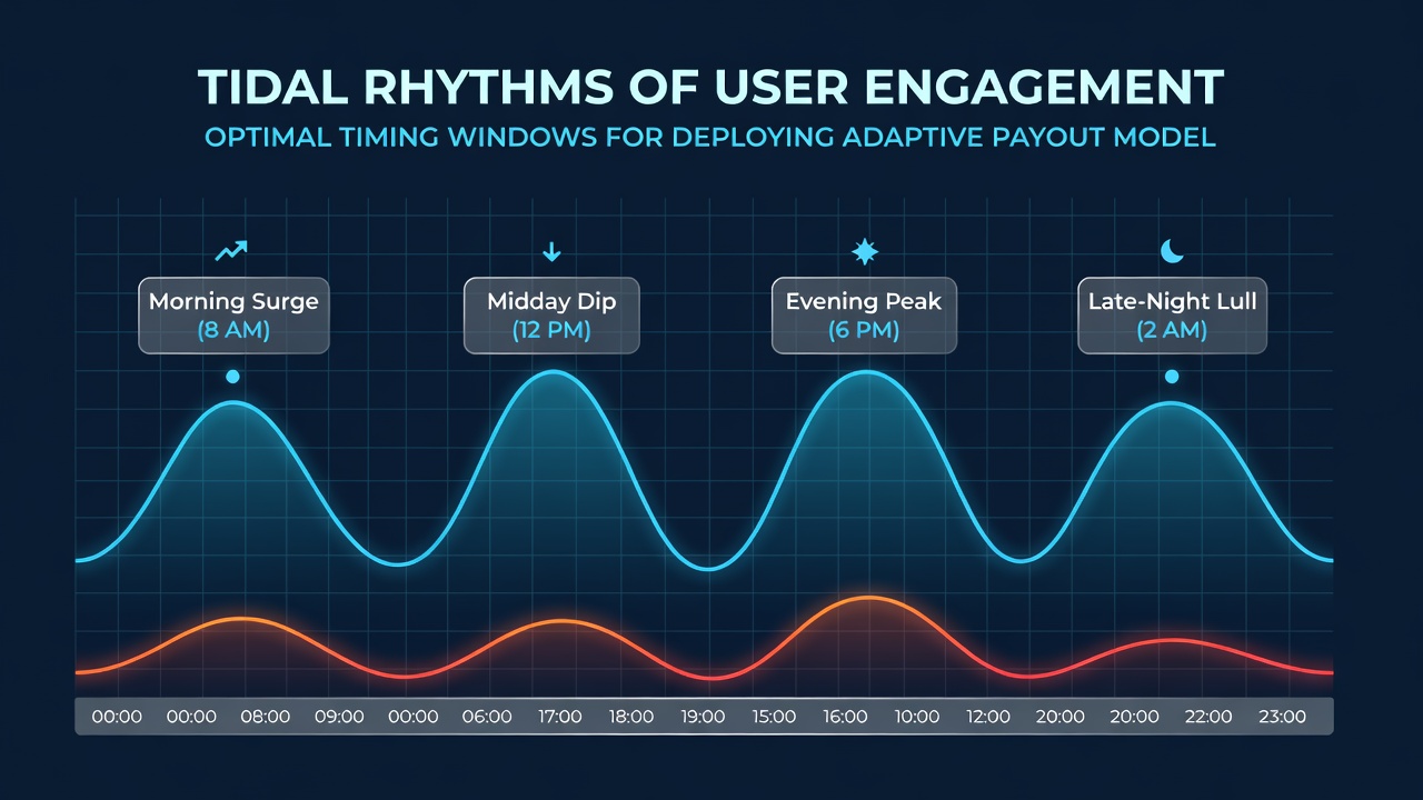 Diagram of adaptive payout model deployment across distributed virtual roulette servers